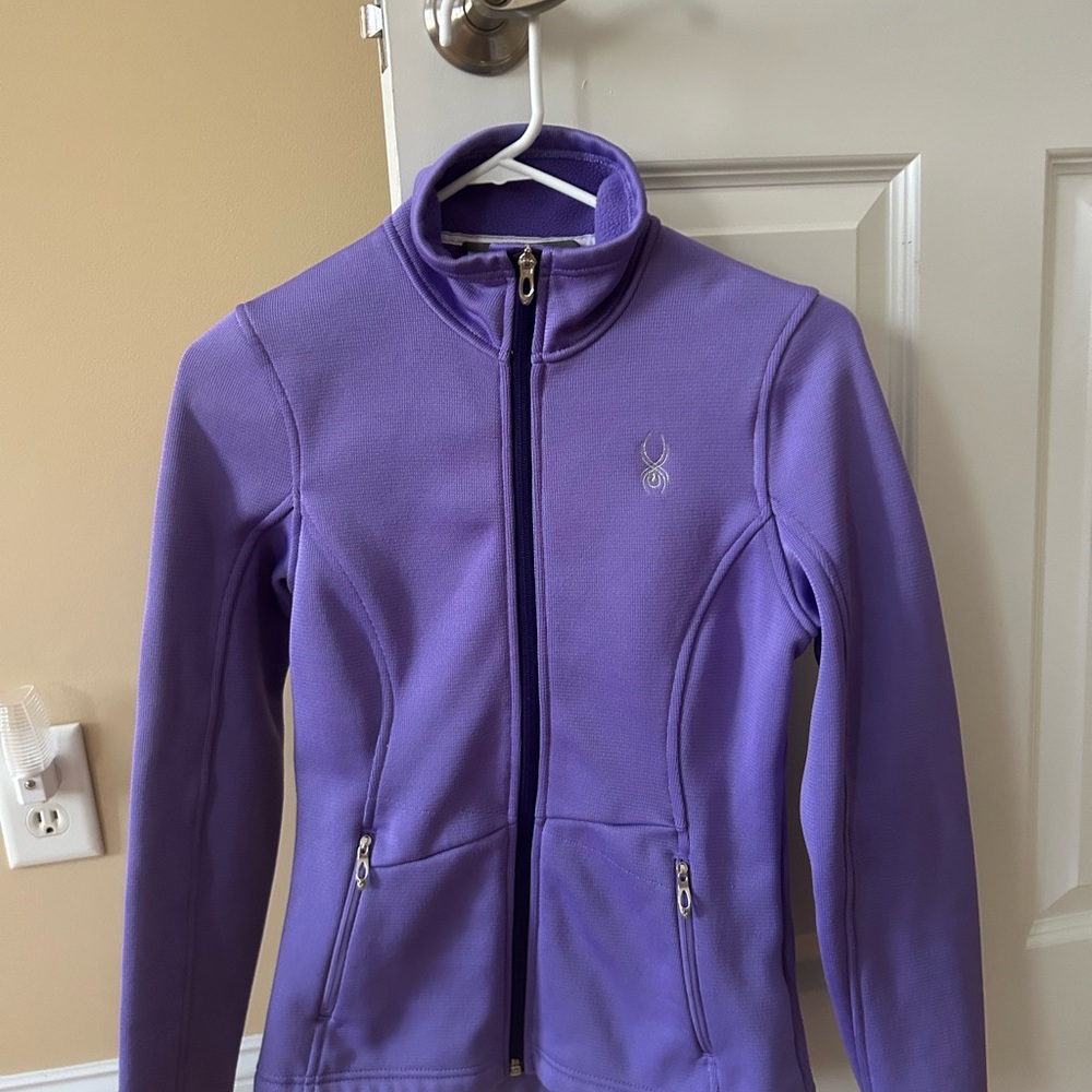 Spyder Purple Fleece Jacket